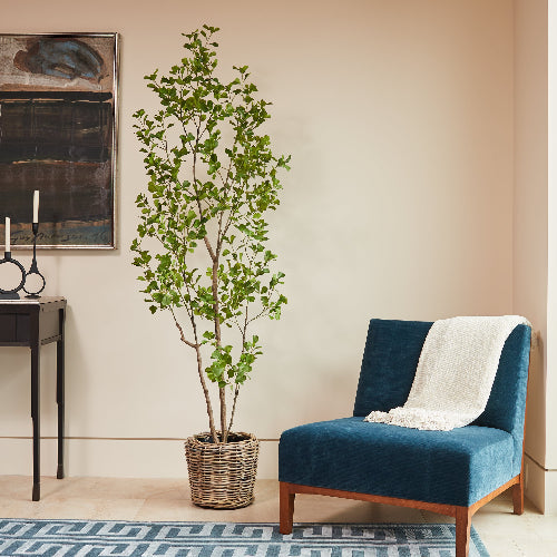 7' Artificial Heart Ficus Tree