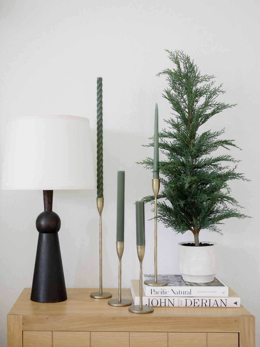 Handcrafted Antique Brass Candlesticks