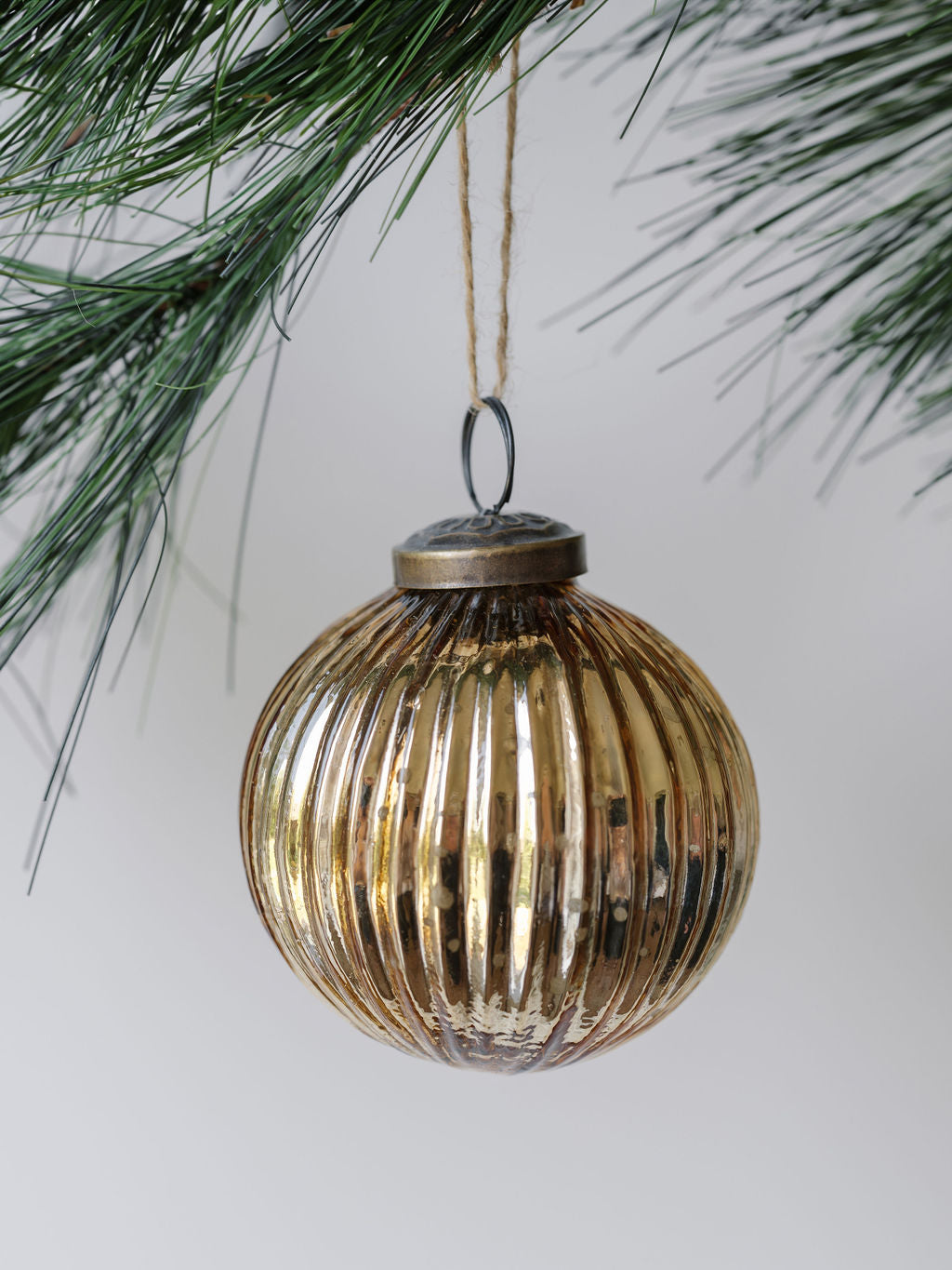 3" Mercury Glass Ornament