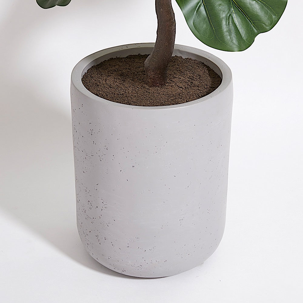 Artificial Fiddle Leaf Fig Tree with Artisan Planter