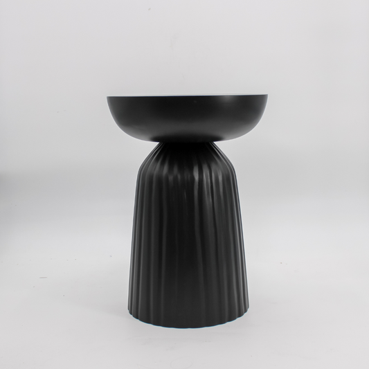 Black Wooden Accent Table
